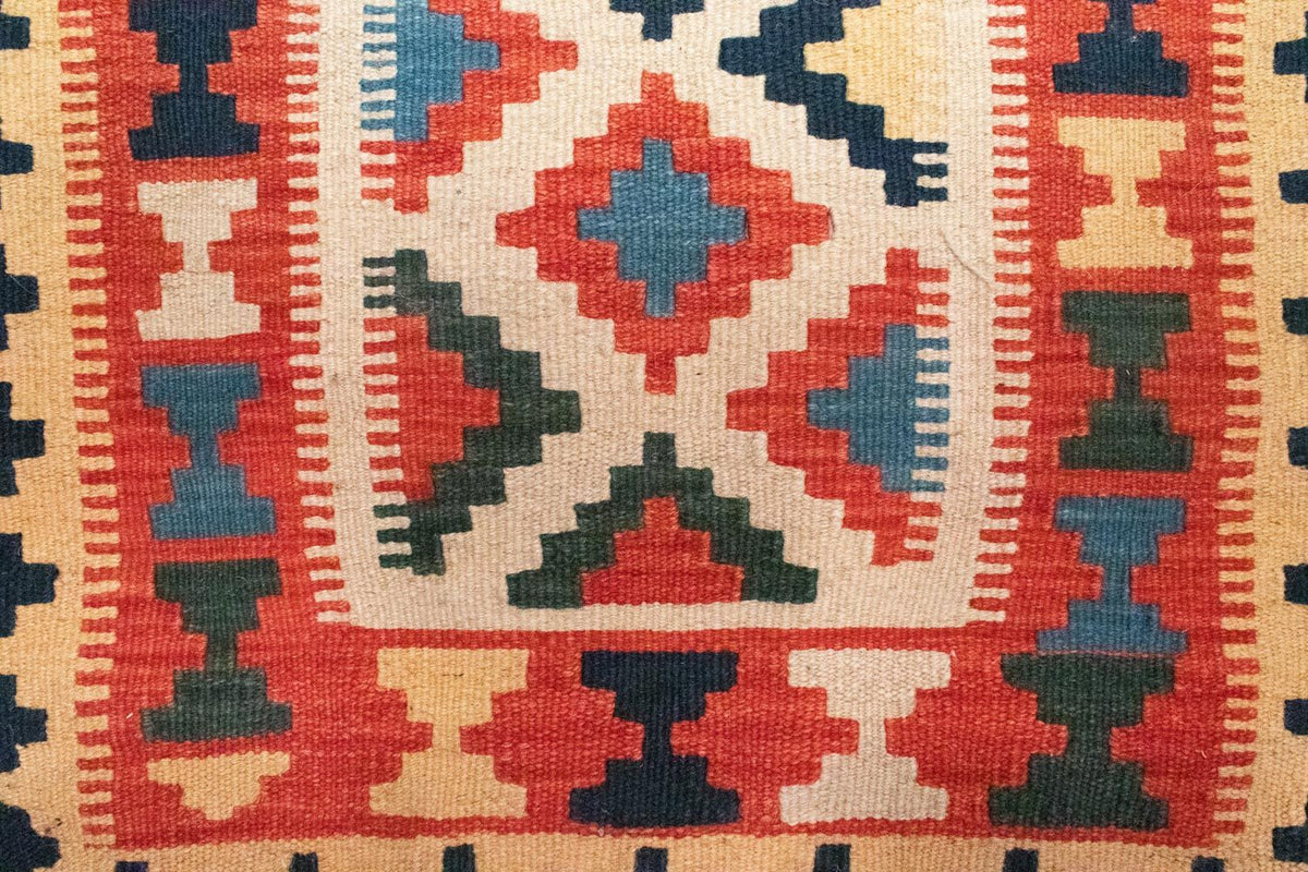 Kelim tapijt - Oosters - 101 x 63 cm - oranje