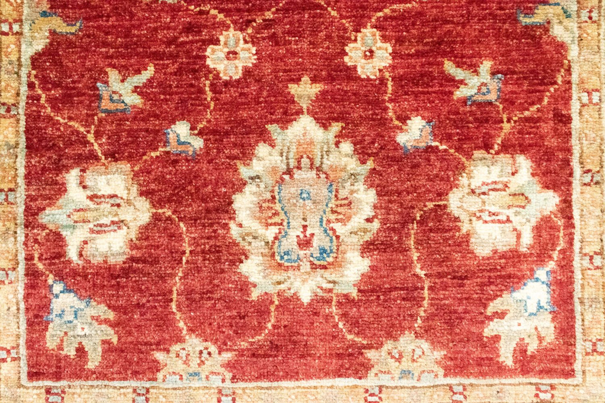 Loper Ziegler tapijt - 273 x 80 cm - rood