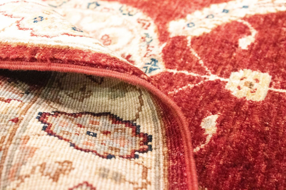 Loper Ziegler tapijt - 299 x 80 cm - rood