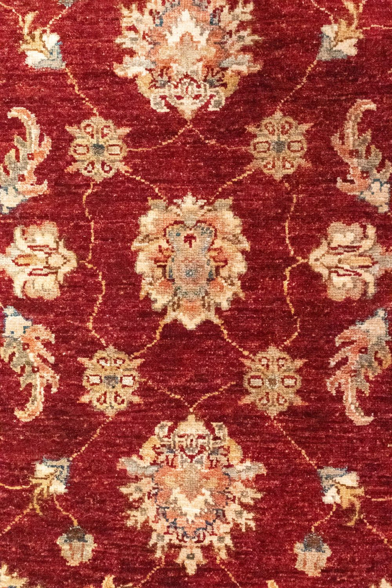 Loper Ziegler tapijt - 297 x 82 cm - rood