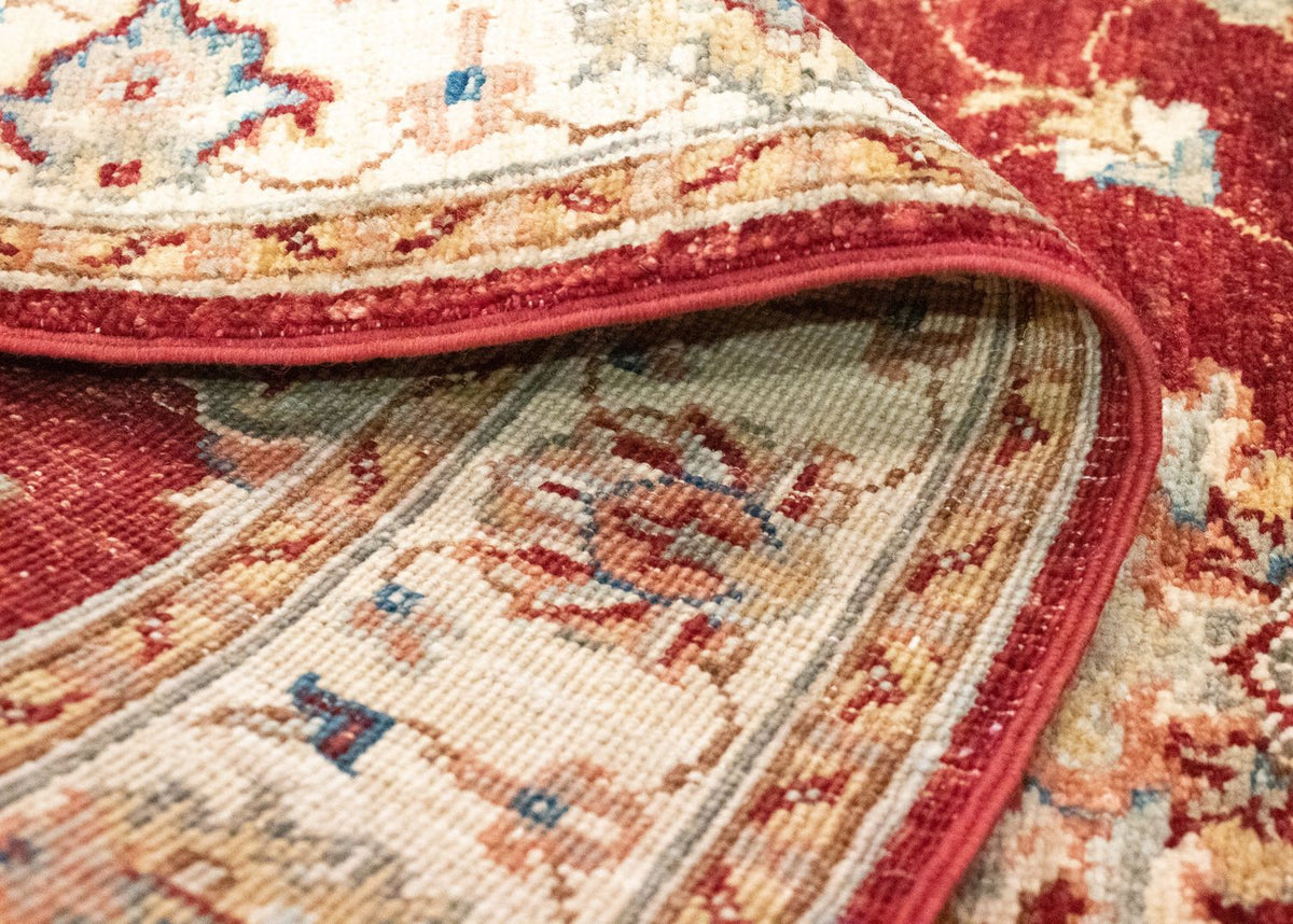 Loper Ziegler tapijt - 297 x 82 cm - rood