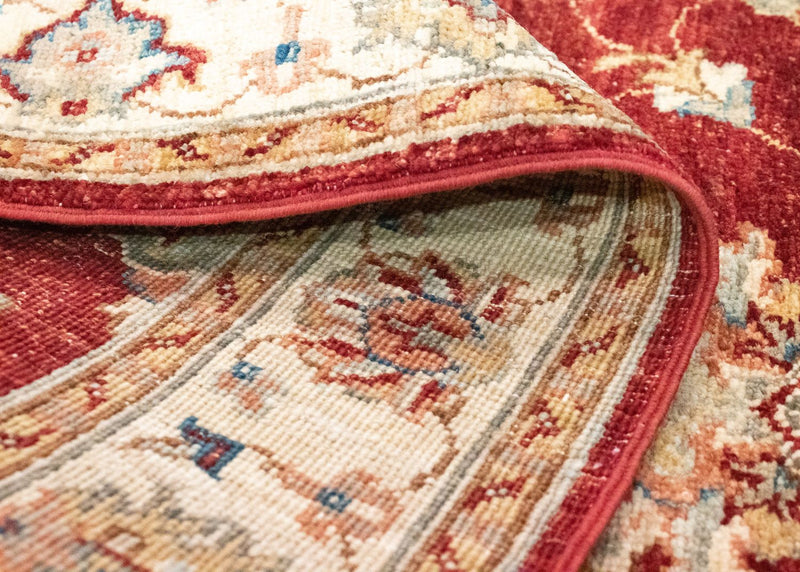 Loper Ziegler tapijt - 297 x 82 cm - rood