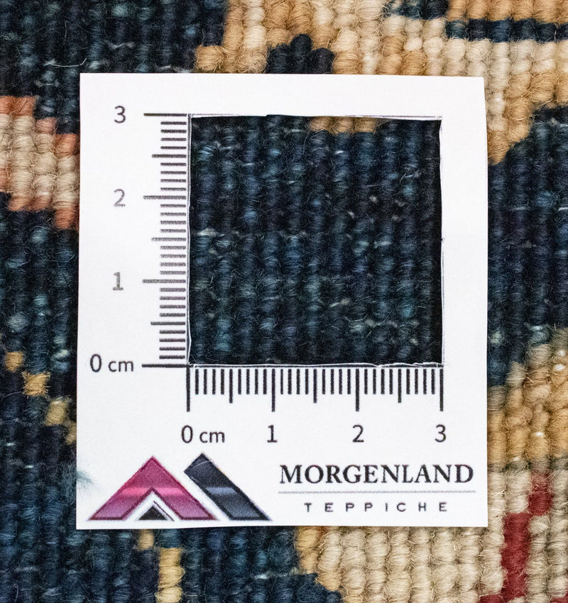 Loper Ziegler tapijt - 250 x 81 cm - blauw