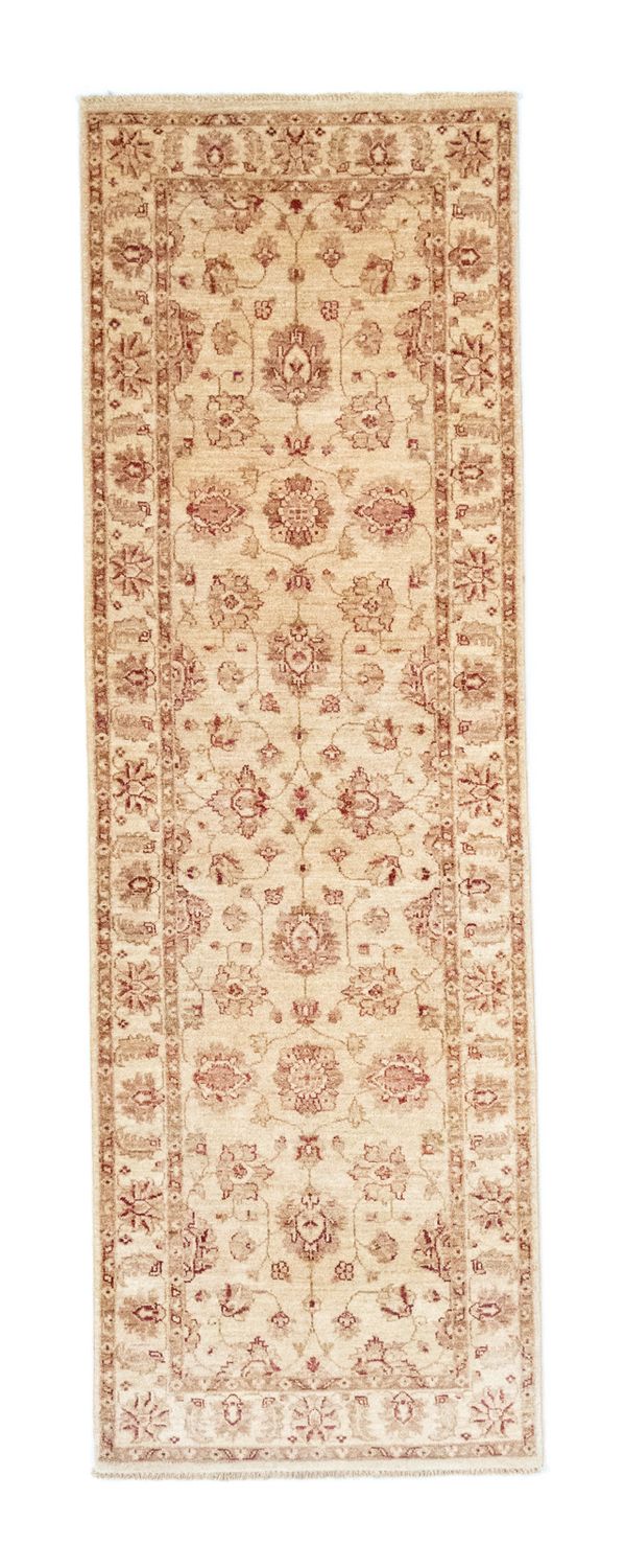 Loper Ziegler tapijt - 243 x 79 cm - beige