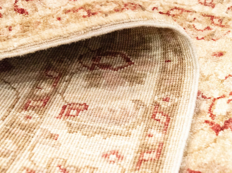 Loper Ziegler tapijt - 243 x 79 cm - beige