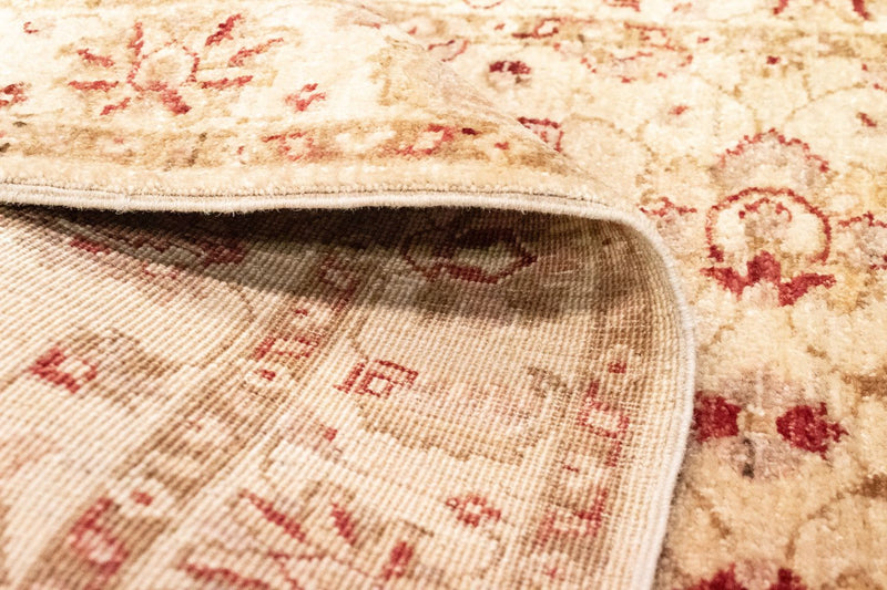 Loper Ziegler tapijt - 242 x 81 cm - beige