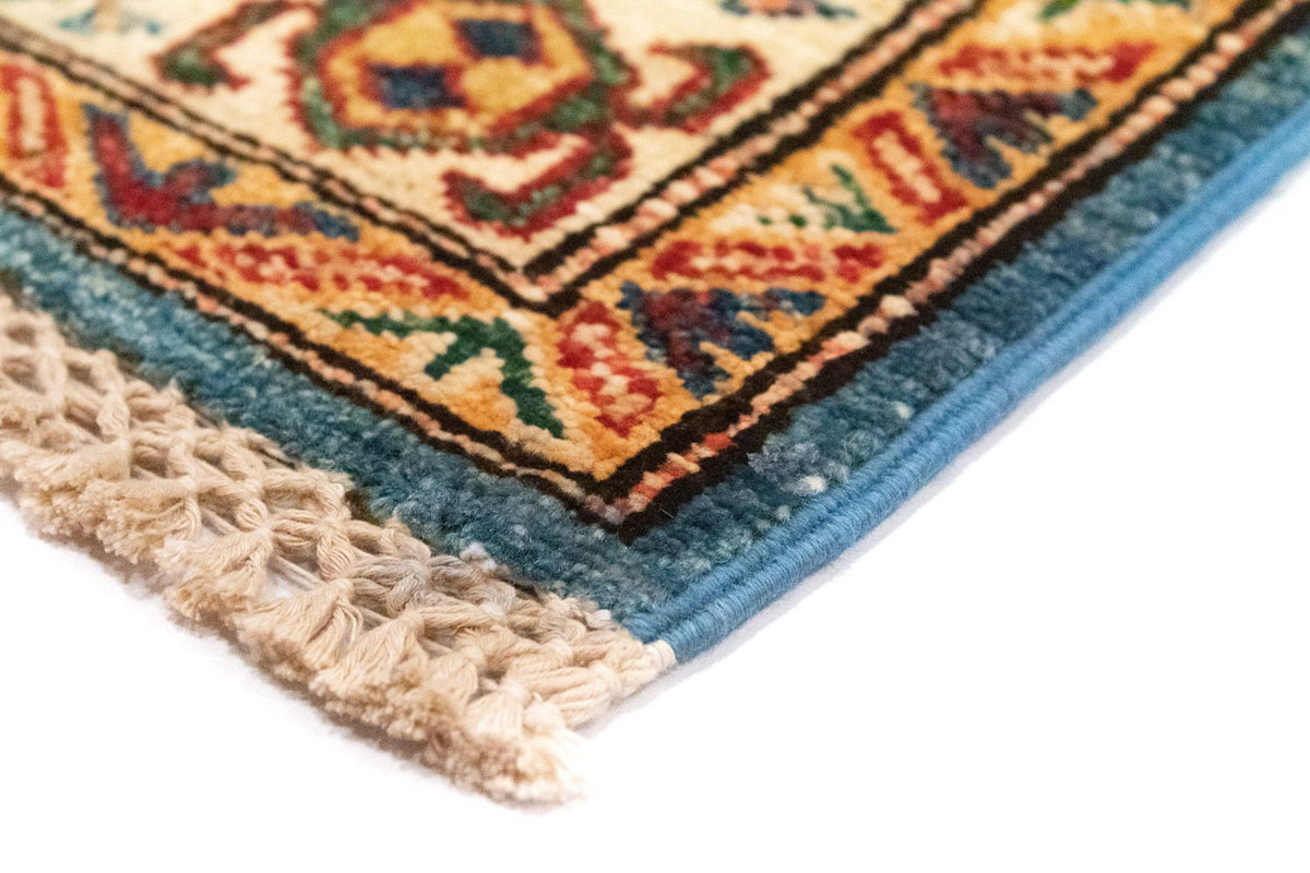 Loper Ziegler Tapijt - Kazak - 212 x 79 cm - blauw