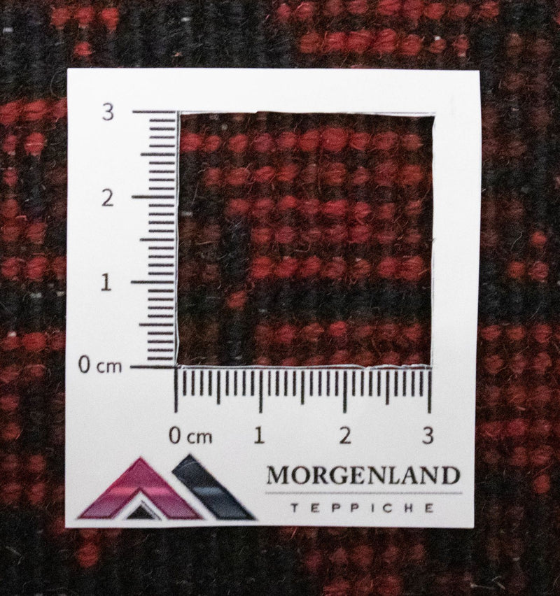 Loper Afghaans tapijt - Kunduz - 189 x 75 cm - rood