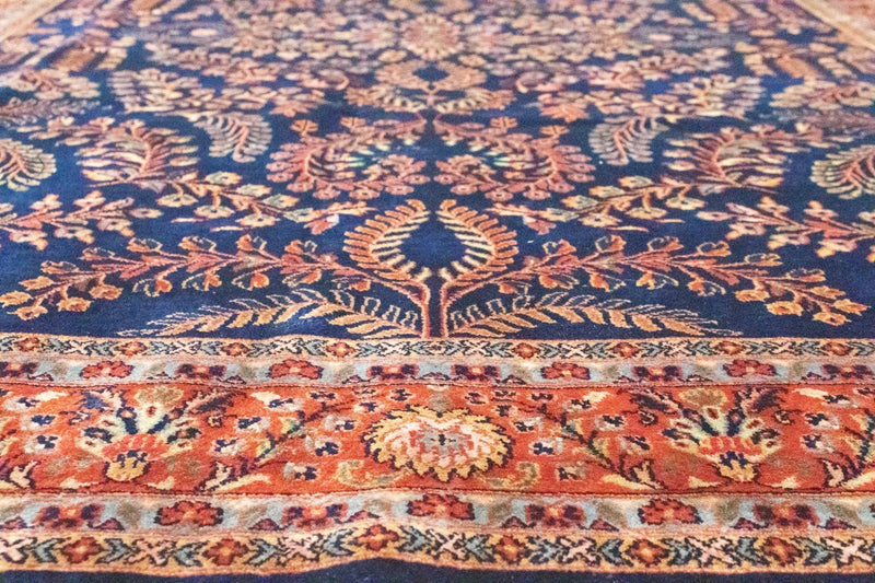 Perzisch tapijt - Klassiek - 300 x 195 cm - blauw