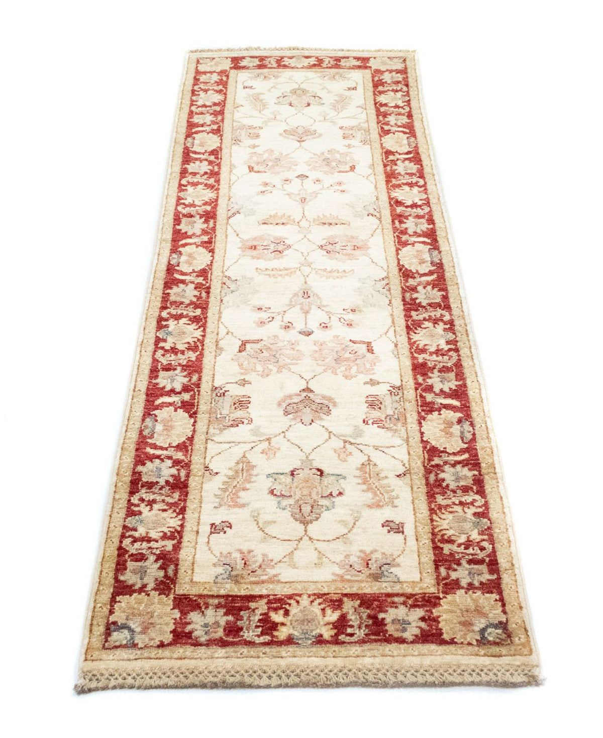 Loper Ziegler tapijt - 204 x 60 cm - beige