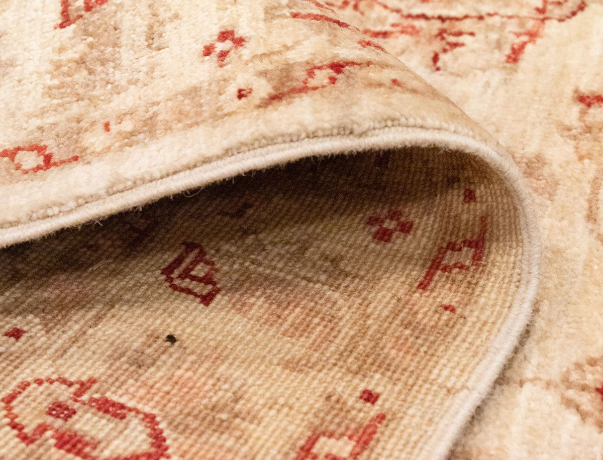 Loper Ziegler tapijt - 264 x 81 cm - beige