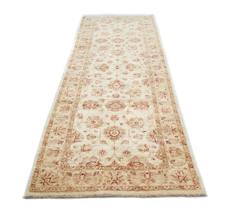 Loper Ziegler tapijt - 264 x 81 cm - beige