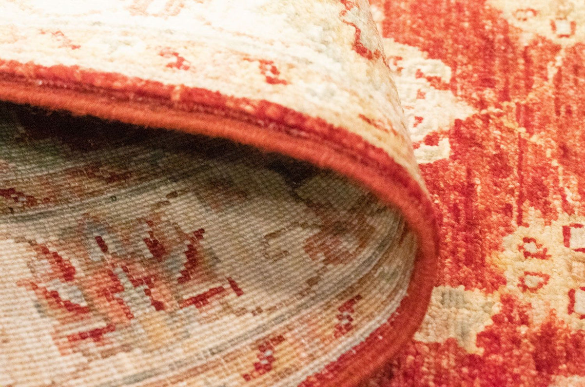 Loper Ziegler tapijt - 297 x 83 cm - rood