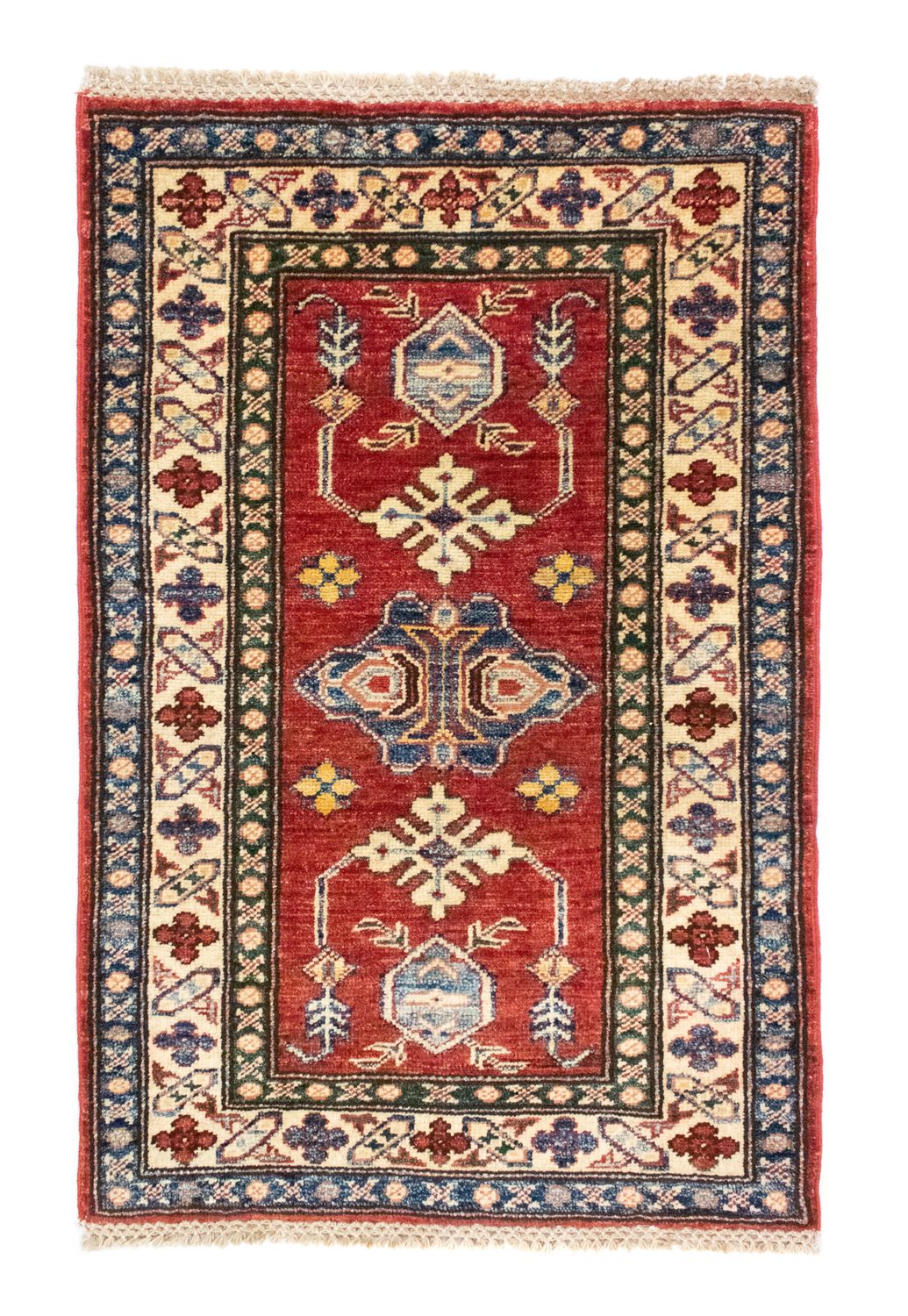 Ziegler Tapijt - Kazak - 93 x 62 cm - rood