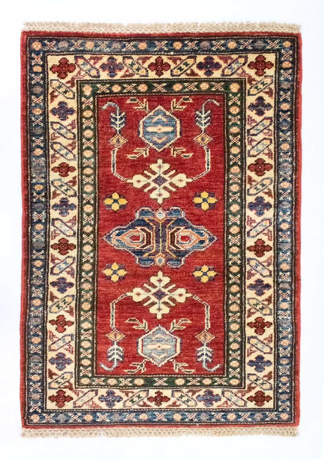 Ziegler Tapijt - Kazak - 91 x 65 cm - rood
