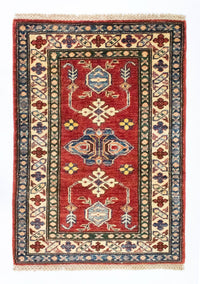 Ziegler Tapijt - Kazak - 91 x 65 cm - rood