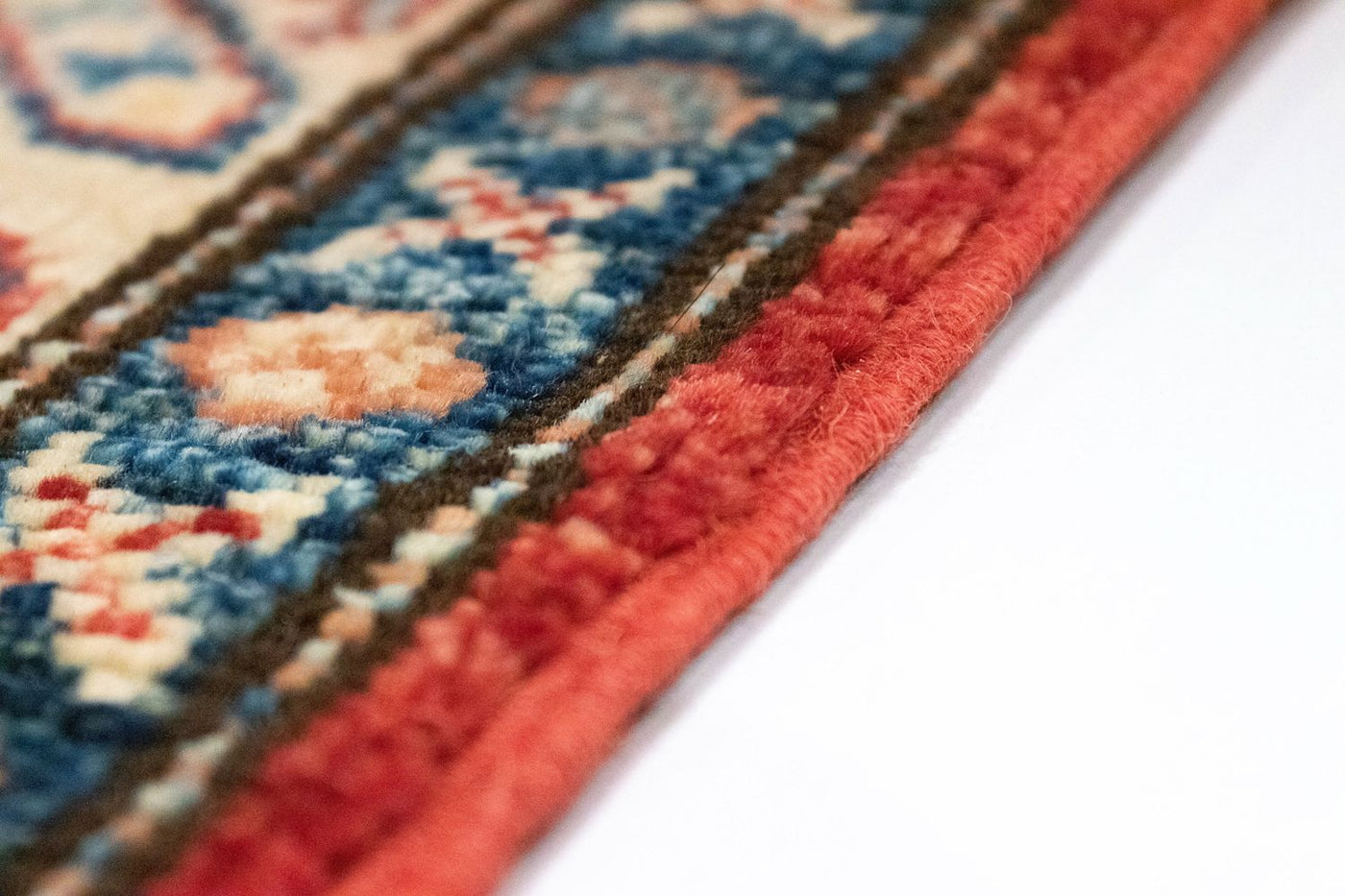 Kazak Tapijt 91x65cm - Oosters Tapijt