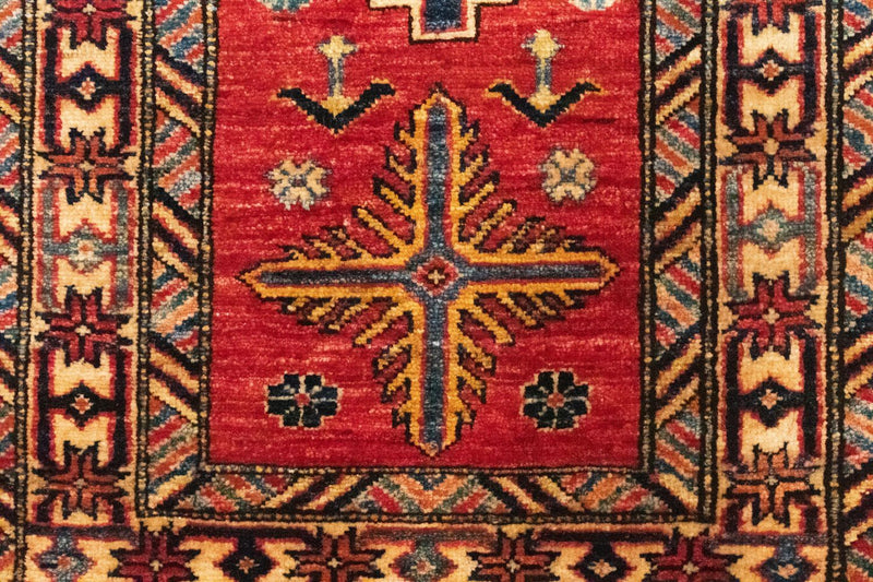 Ziegler Tapijt - Kazak - 107 x 62 cm - oranje