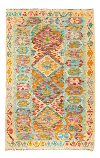 Kilim Maimana Tapijt 105x161cm - Wollen tapijt