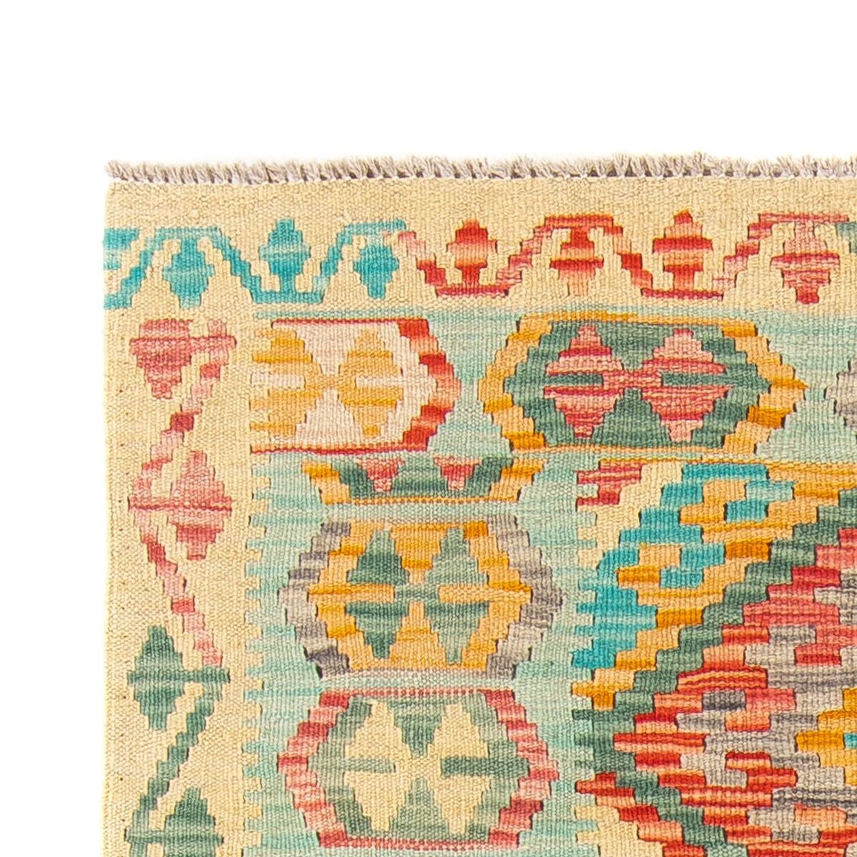 Kelim tapijt - Splash - 161 x 105 cm - veelkleurig