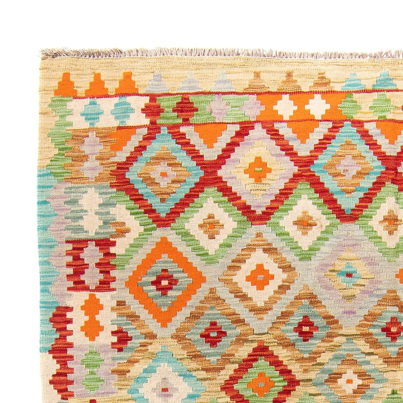 Kilim Maimana Tapijt 244x175cm - Wollen tapijt