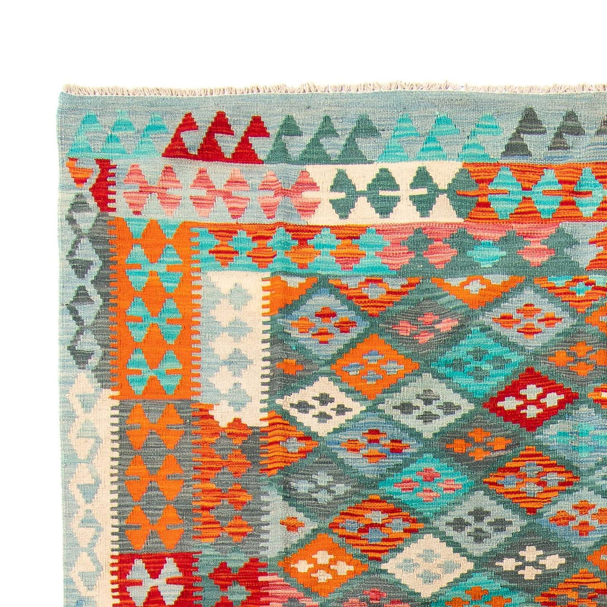Kilim Maimana Tapijt 202x305cm - Wollen tapijt