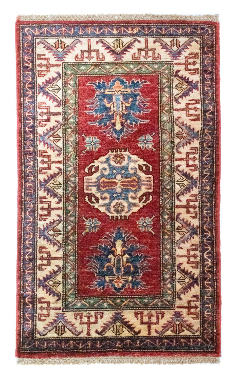 Ziegler Tapijt - Kazak - 96 x 57 cm - rood
