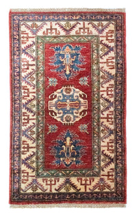 Ziegler Tapijt - Kazak - 96 x 57 cm - rood