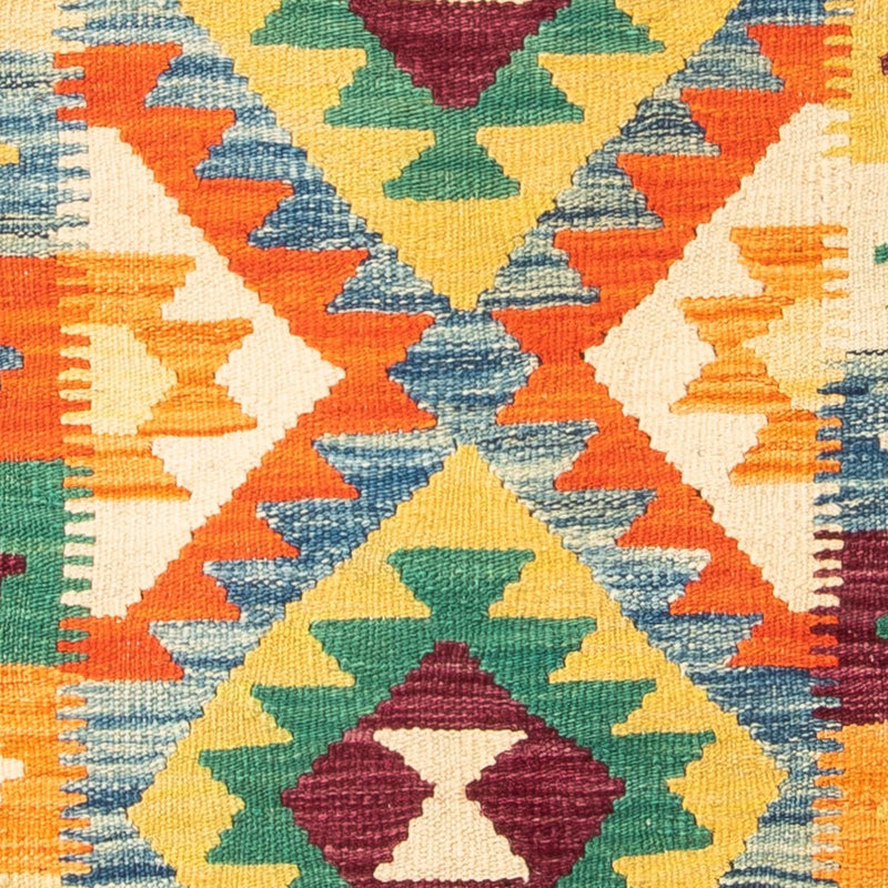 Kelim tapijt - Splash - 124 x 77 cm - beige