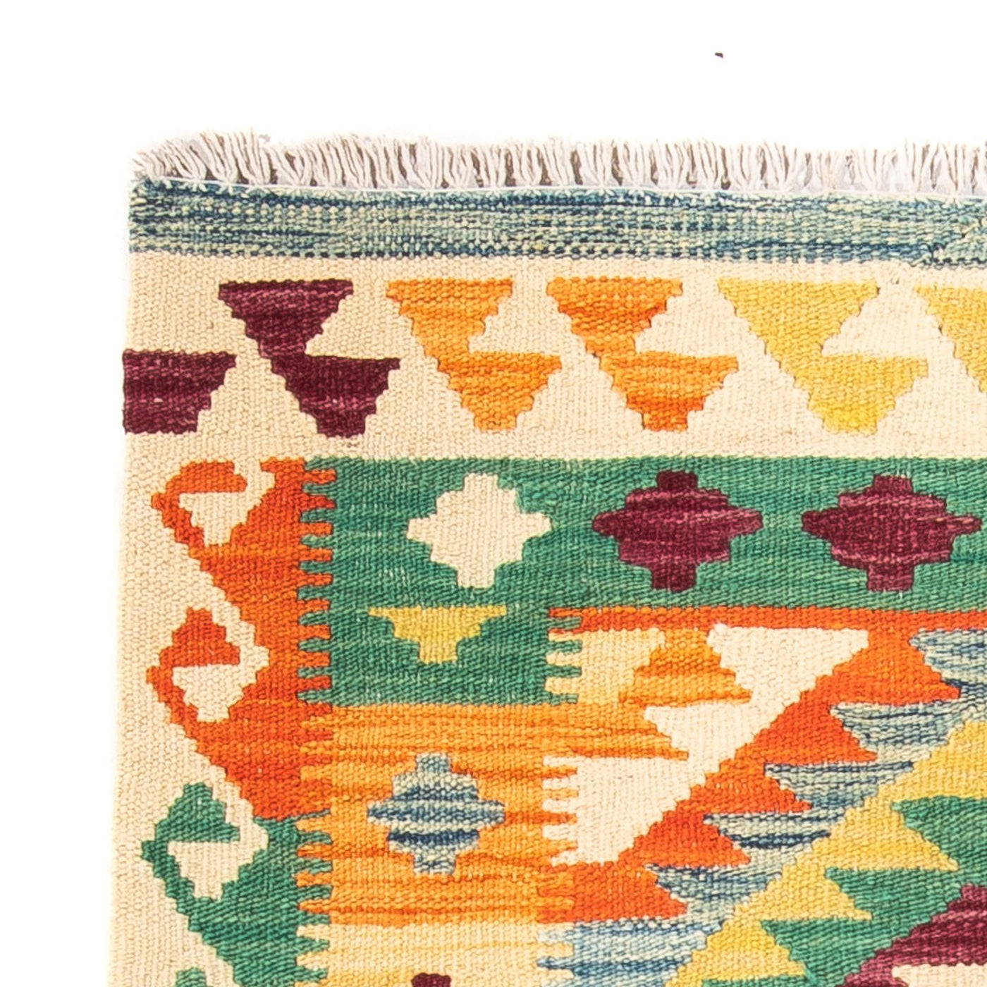 Kilim Maimene Tapijt 124x77cm - Wollen tapijt