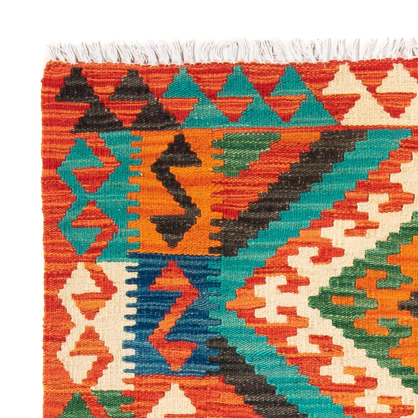 Kilim Maimana Tapijt 128x86cm - Wollen tapijt