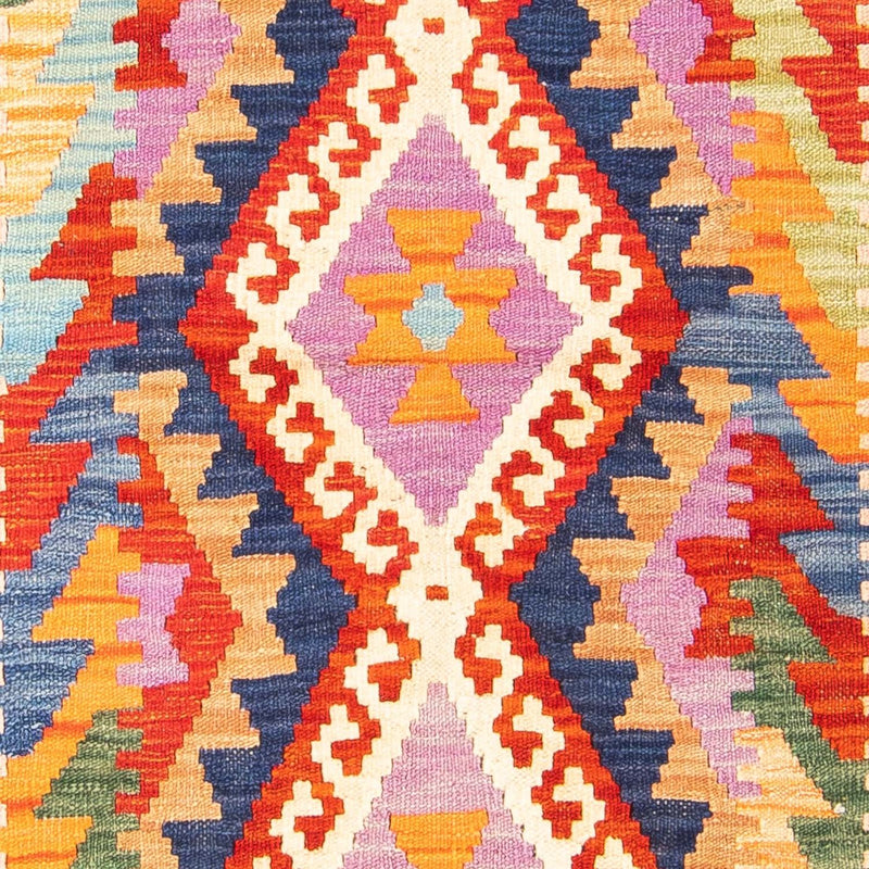 Kelim tapijt - Splash - 157 x 101 cm - roest