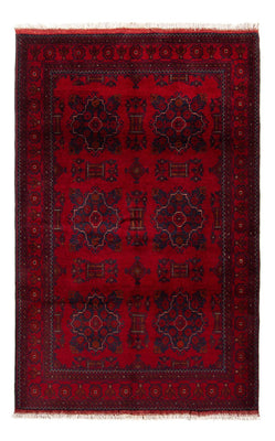 Afghaans tapijt - Kunduz - 219 x 126 cm - donkerrood