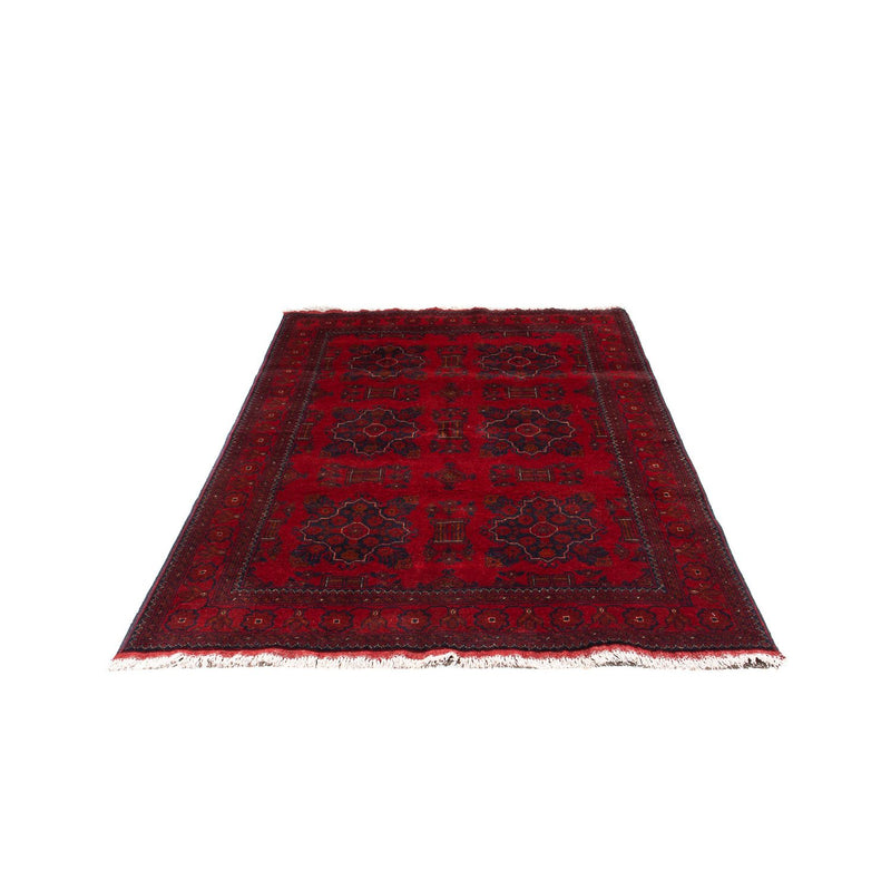 Afghaans tapijt - Kunduz - 219 x 126 cm - donkerrood