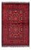 Afghaans tapijt - Kunduz - 146 x 102 cm - donkerrood