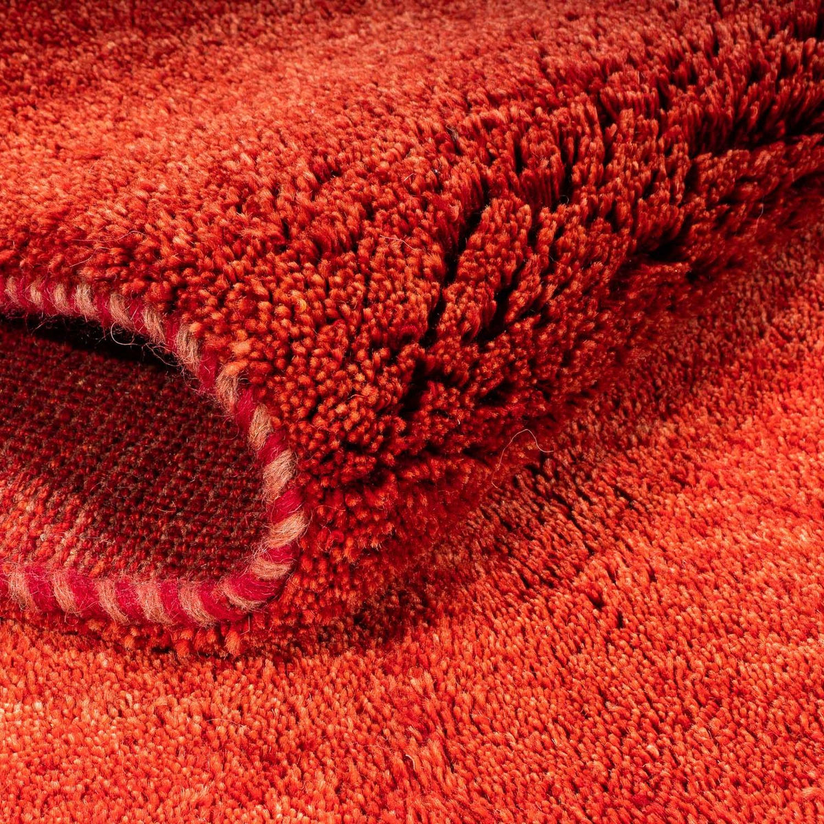 Gabbeh Tapijt - Loribaft Perzisch - 182 x 122 cm - donkerrood