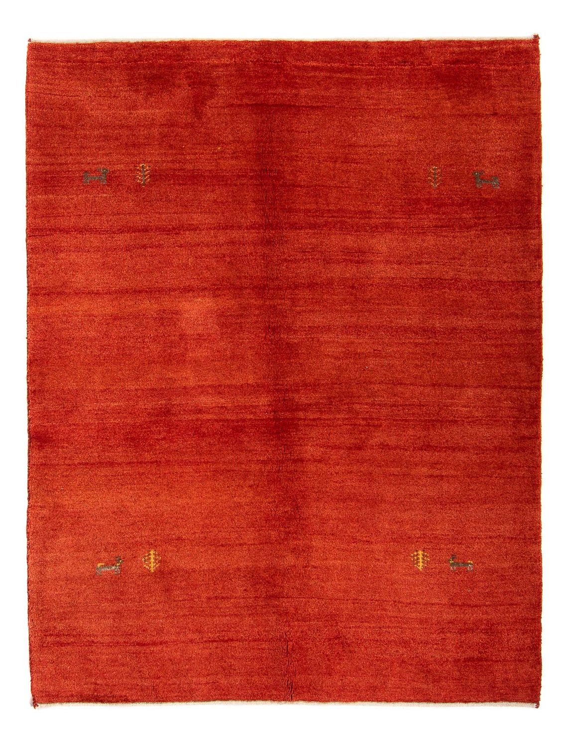 Gabbeh Tapijt - Loribaft Perzisch - 182 x 130 cm - donkerrood