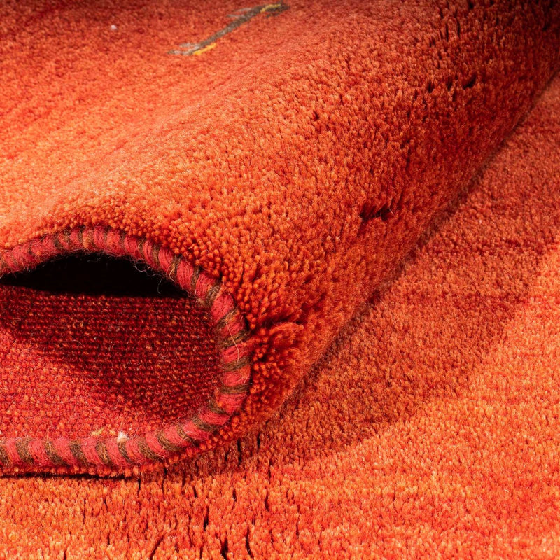 Gabbeh Tapijt - Loribaft Perzisch - 182 x 130 cm - donkerrood