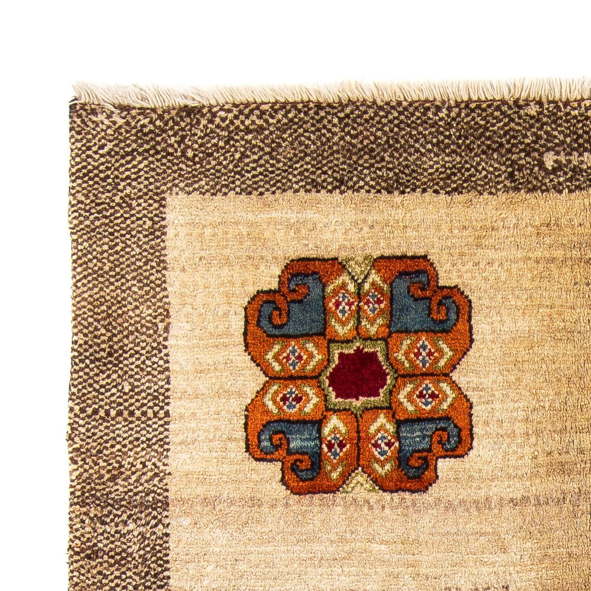 Gabbeh tapijt - Perzisch - 192 x 128 cm - beige