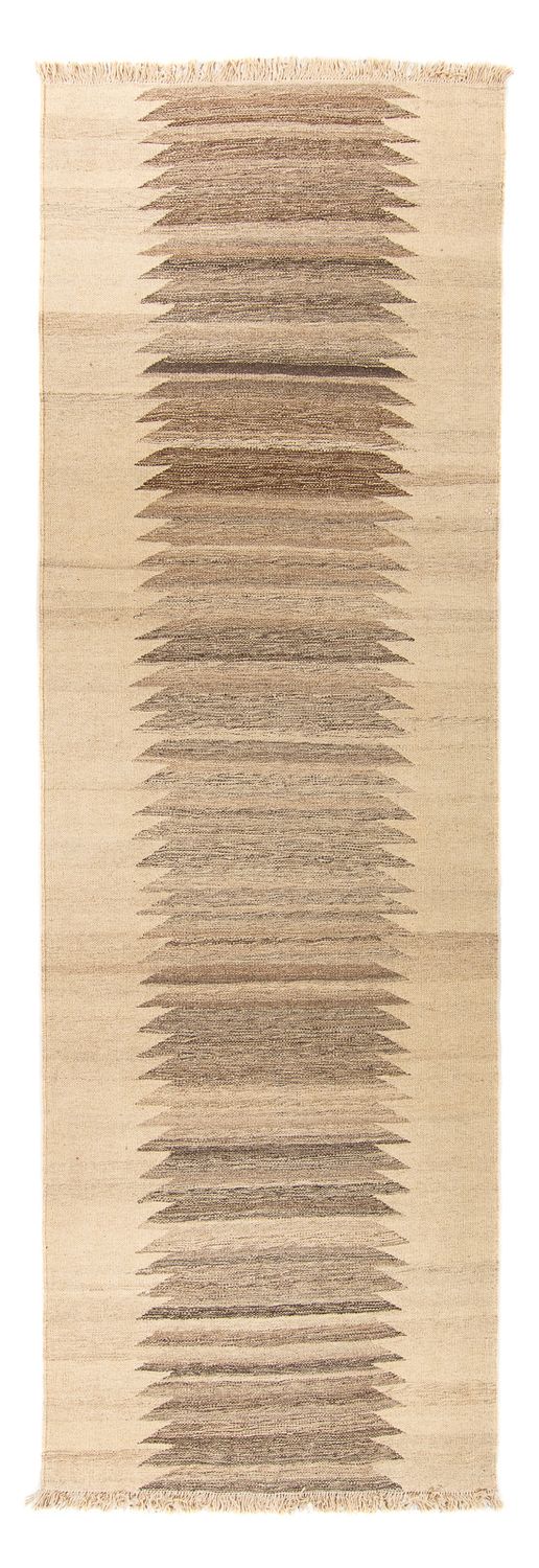 Loper Kelim tapijt - Oosters - 293 x 96 cm - beige