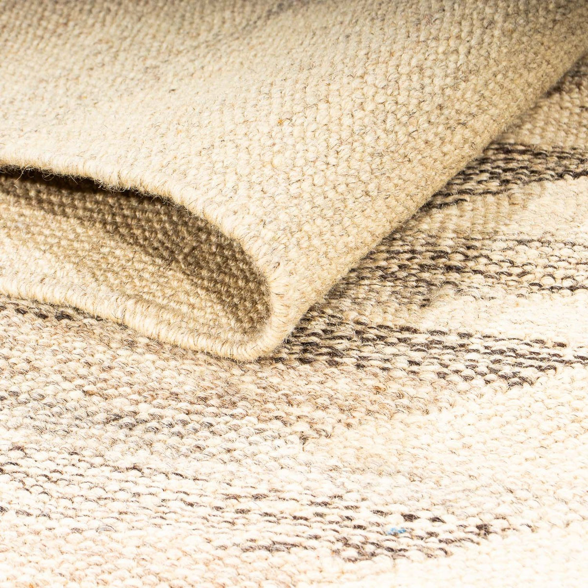 Loper Kelim tapijt - Oosters - 293 x 96 cm - beige