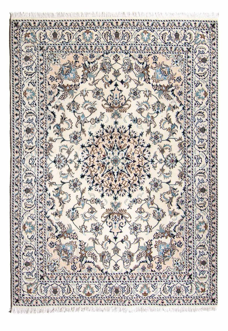 Perzisch tapijt - Nain - 229 x 167 cm - beige