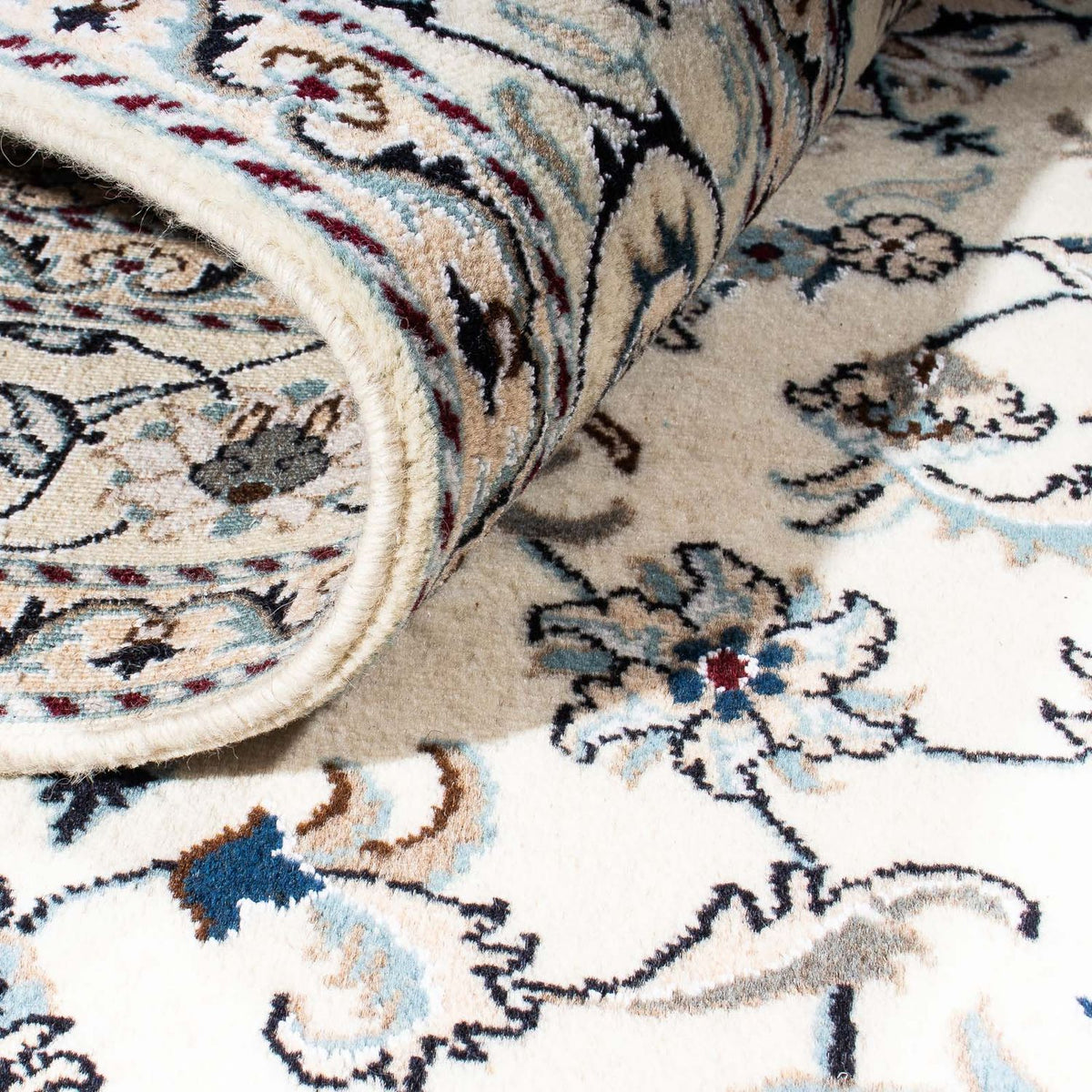 Perzisch tapijt - Nain - 229 x 167 cm - beige