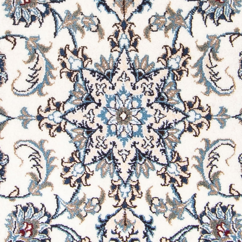 Loper Perzisch tapijt - Nain - 296 x 76 cm - beige