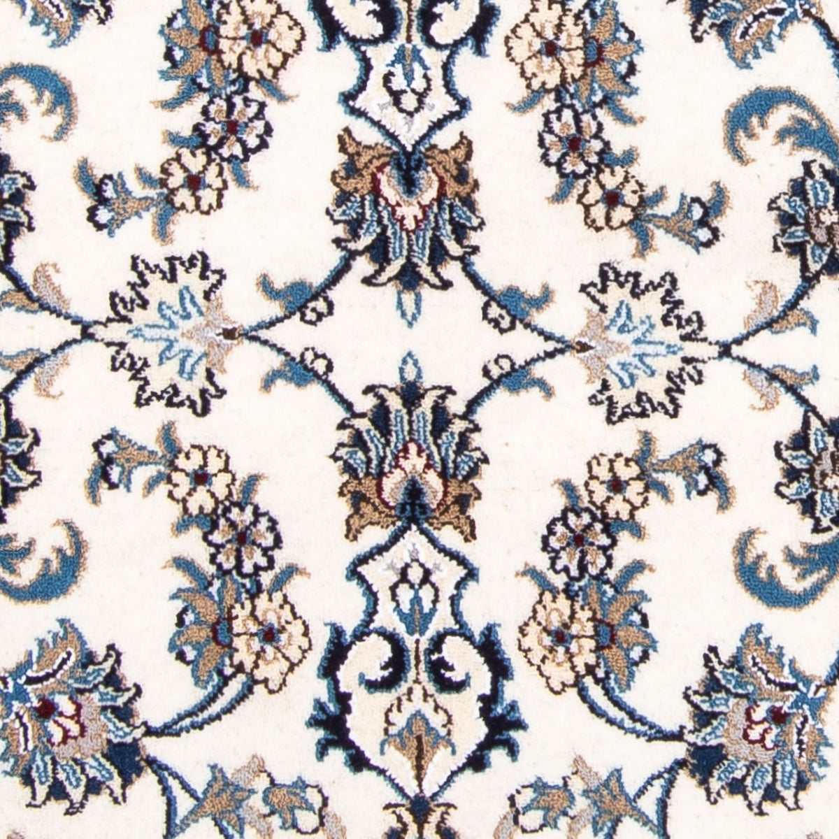 Loper Perzisch tapijt - Nain - 202 x 80 cm - beige