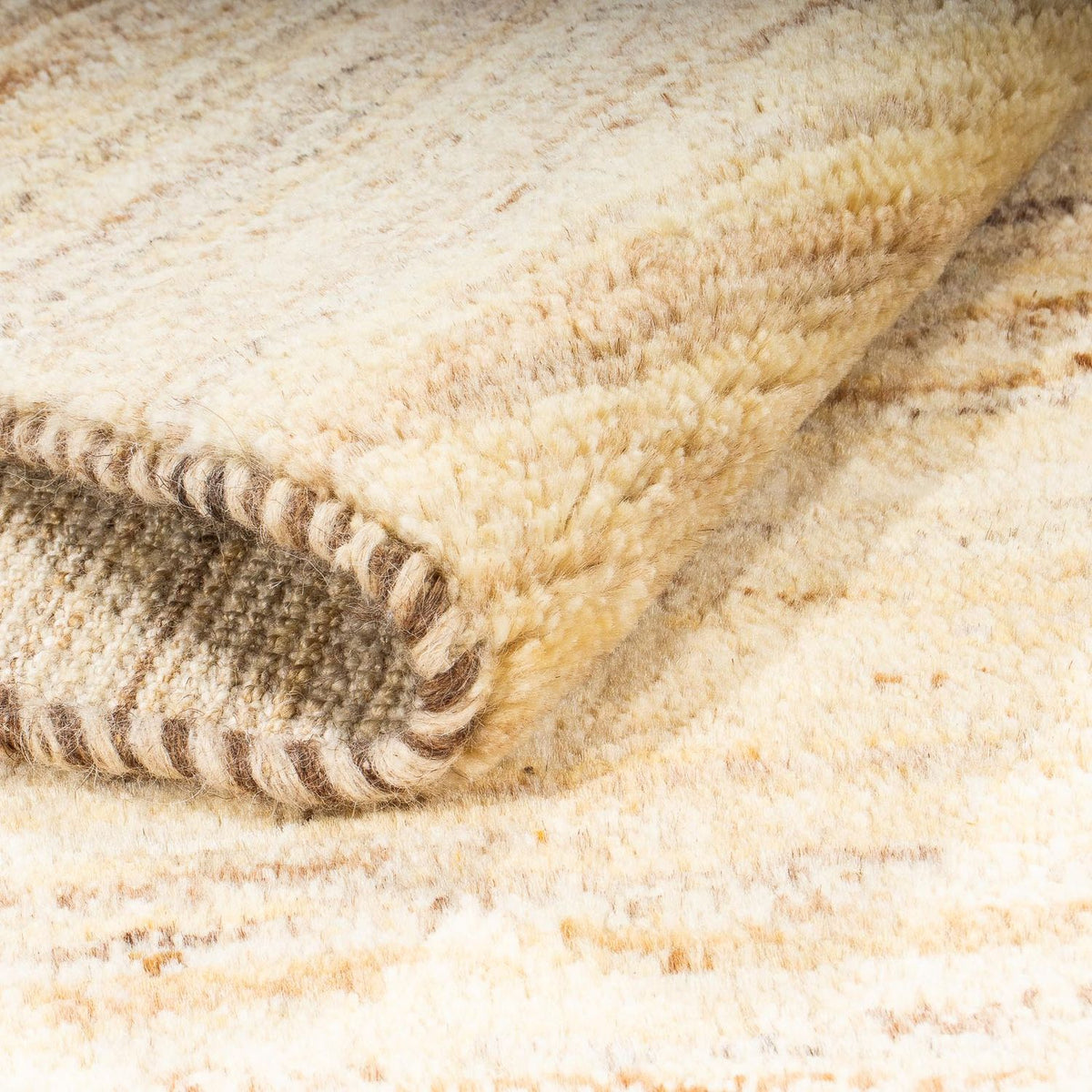 Gabbeh tapijt - Perzisch - 150 x 92 cm - licht beige