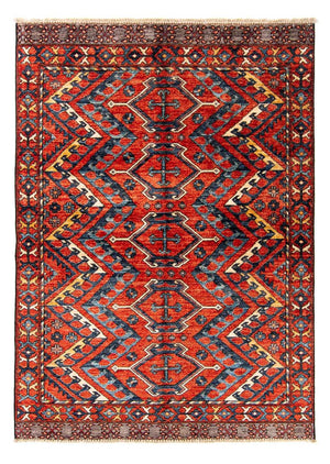 Afghaans tapijt - 182 x 118 cm - veelkleurig