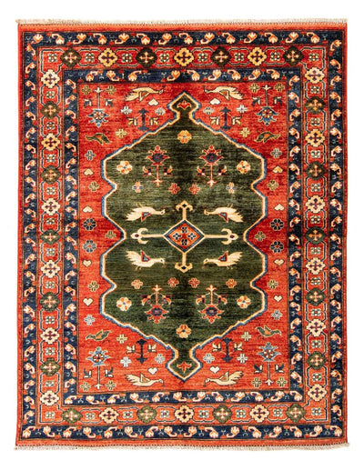 Afghaans tapijt 150x195cm - Oosters Tapijt - rood