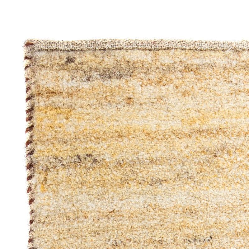 Gabbeh Tapijt - Loribaft Perzisch - 60 x 40 cm - beige
