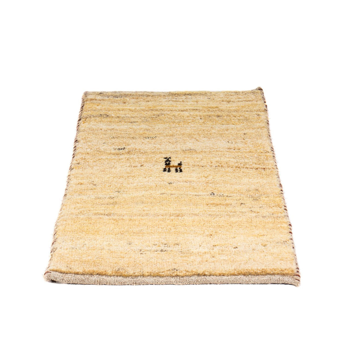 Gabbeh Tapijt - Loribaft Perzisch - 60 x 40 cm - beige